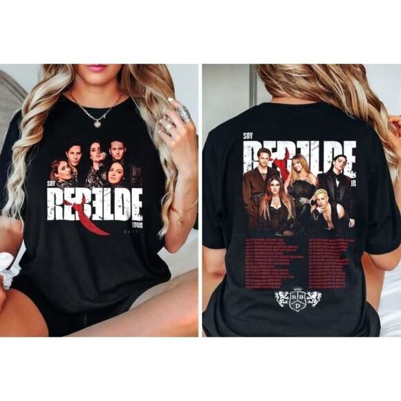 Jasper
D Other - RBD Concert Spanish Pop Reunion Tour 2 Sided T-Shirt
